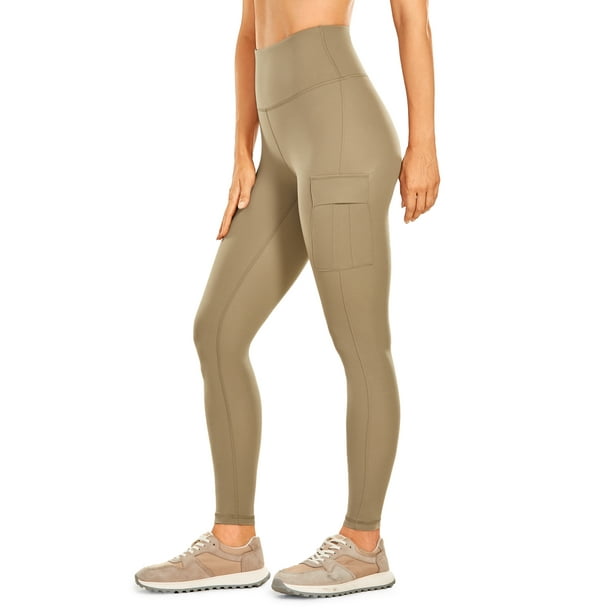 Brushed Yoga Pants 7/8 Workout Leggings with Pockets CRZ YOGA Womens Naked Feeling Soft Cargo Leggings 25 Inches Brushed Yoga Pants 7/8 Workout Leggings with Pockets CRZ YOGA Womens Naked Feeling Soft Cargo Leggings 25 Inches